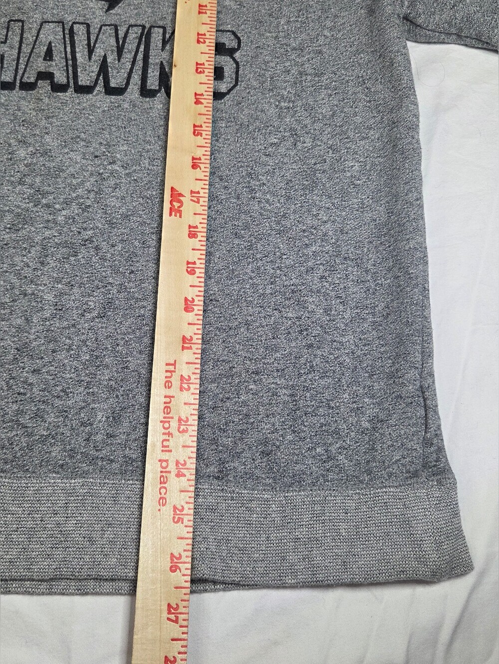 Junk Food Clothing Heather Grey Seattle Seahawks Crewneck - Picture 5 of 10